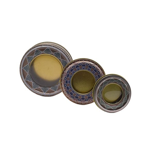 Saffron tins