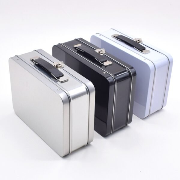 Embossed Logo Tin Lunch Boxes for Branding - Image 3