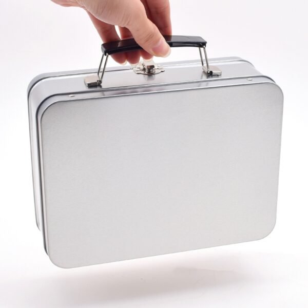 Embossed Logo Tin Lunch Boxes for Branding - Image 4