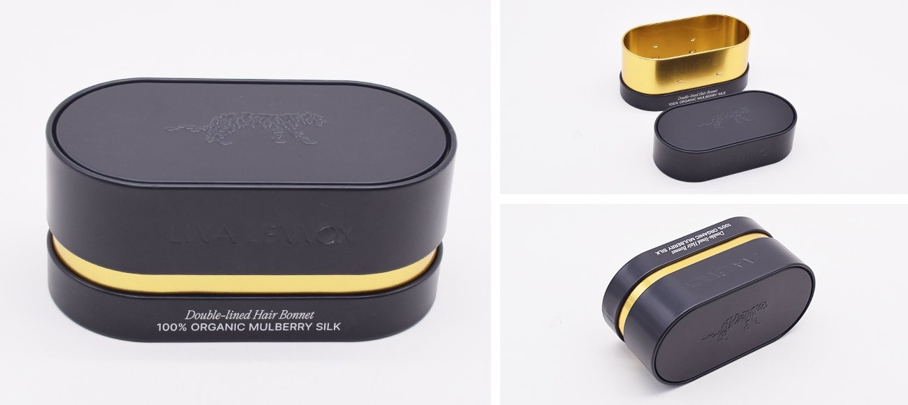 Luxury Finishes Oval Tin Packaging Box details