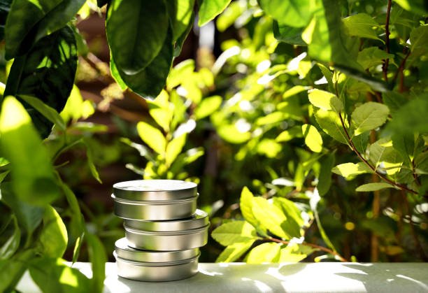 custom aromatherapy tin jars